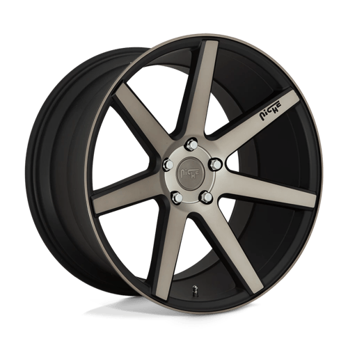 20X9 Niche 1PC M150 VERONA 5X112 25MM MATTE BLACK MACHINED