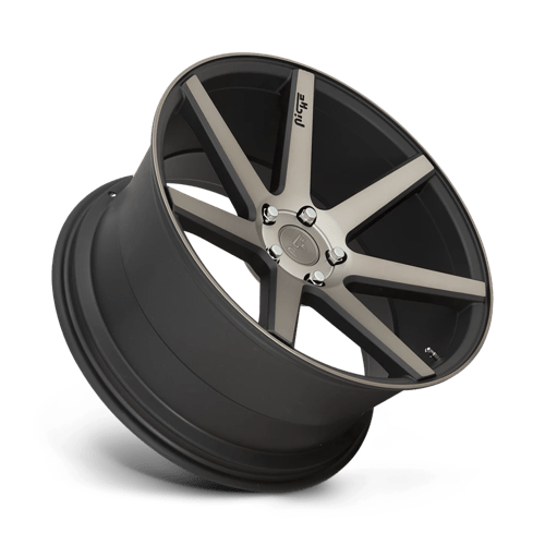 20X9 Niche 1PC M150 VERONA 5X112 25MM MATTE BLACK MACHINED