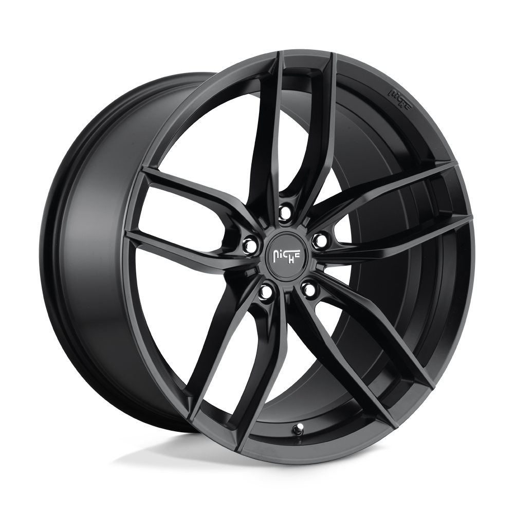 20X10 Niche 1PC M203 VOSSO 5X112 40MM MATTE BLACK