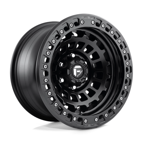 17X9 Fuel 1PC D101 ZEPHYR BEADLOCK 5X5.0 -38MM MATTE BLACK