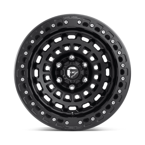 17X9 Fuel 1PC D101 ZEPHYR BEADLOCK 5X5.0 -38MM MATTE BLACK