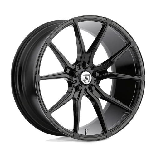 20X10.5 Asanti Black ABL-13 VEGA 5X112 38MM GLOSS BLACK