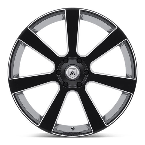 26X10 Asanti Black ABL-15 APOLLO 6X5.5 15MM SATIN BLACK MILLED