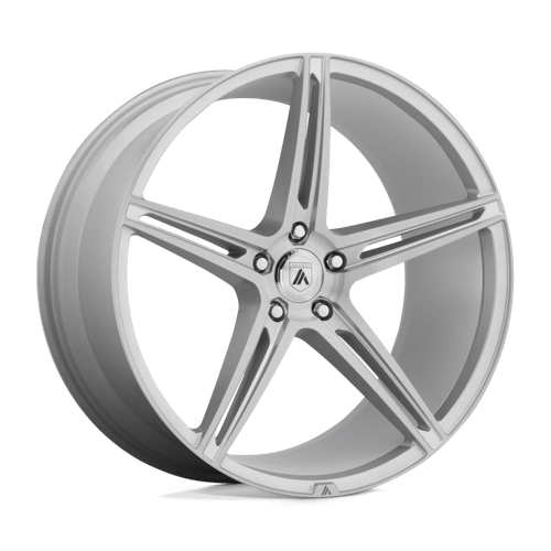 20X10.5 Asanti Black ABL-22 ALPHA 5 5X4.5 38MM BRUSHED SILVER