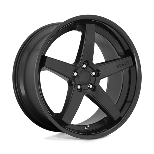 20X10.5 Asanti Black ABL31 REGAL 5X4.5 38MM SATIN BLACK GLOSS BLACK LIP