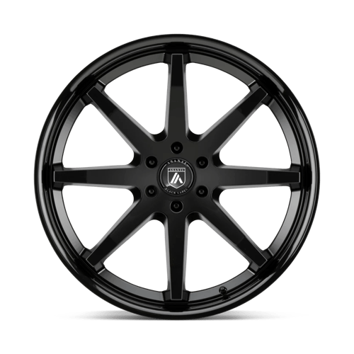 20X9 Asanti Black ABL-32 KAISER 6X135 30MM SATIN BLACK GLOSS BLACK LIP