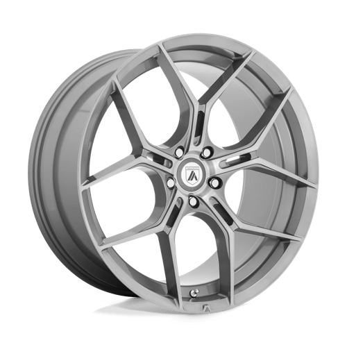 20X10.5 Asanti Black ABL-37 MONARCH 5X120 40MM TITANIUM BRUSHED