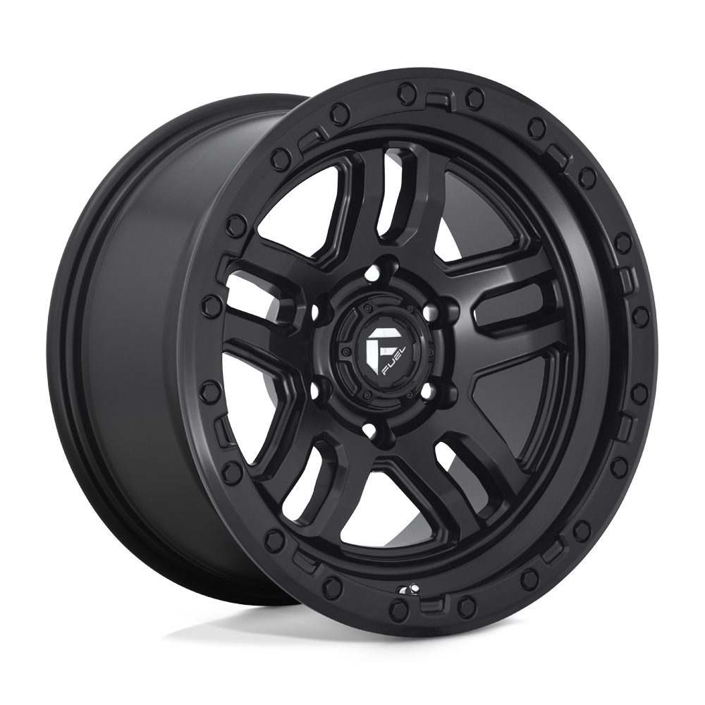 20X10 Fuel 1PC D700 AMMO 6X135 -18MM MATTE BLACK