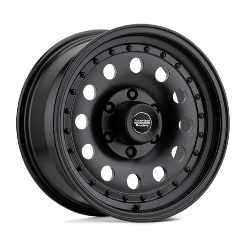 18X8 American Racing AR62 OUTLAW II 5X5.5 18MM SATIN BLACK