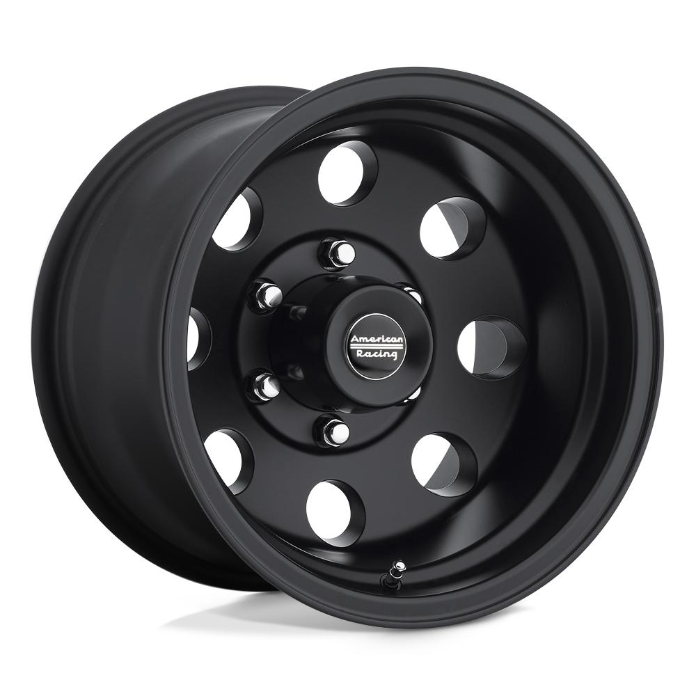 15X7 American Racing AR172 BAJA 5X4.75 -6MM SATIN BLACK