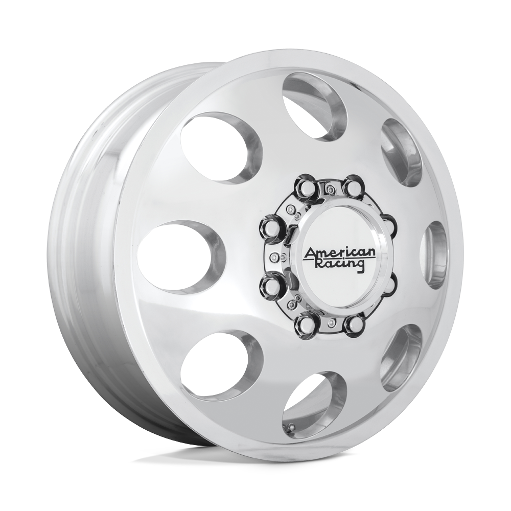 16X6 American Racing AR204 BAJA DUALLY 8X6.5 111MM POLISHED - FRONT