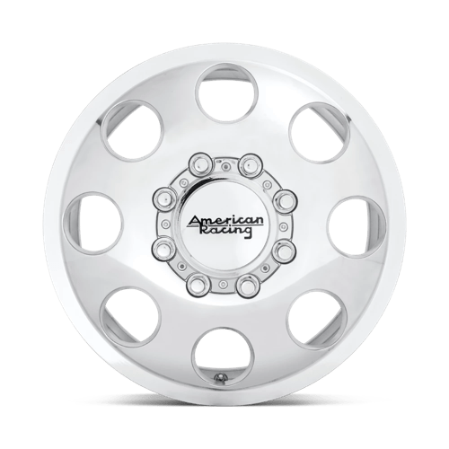 16X6 American Racing AR204 BAJA DUALLY 8X6.5 111MM POLISHED - FRONT