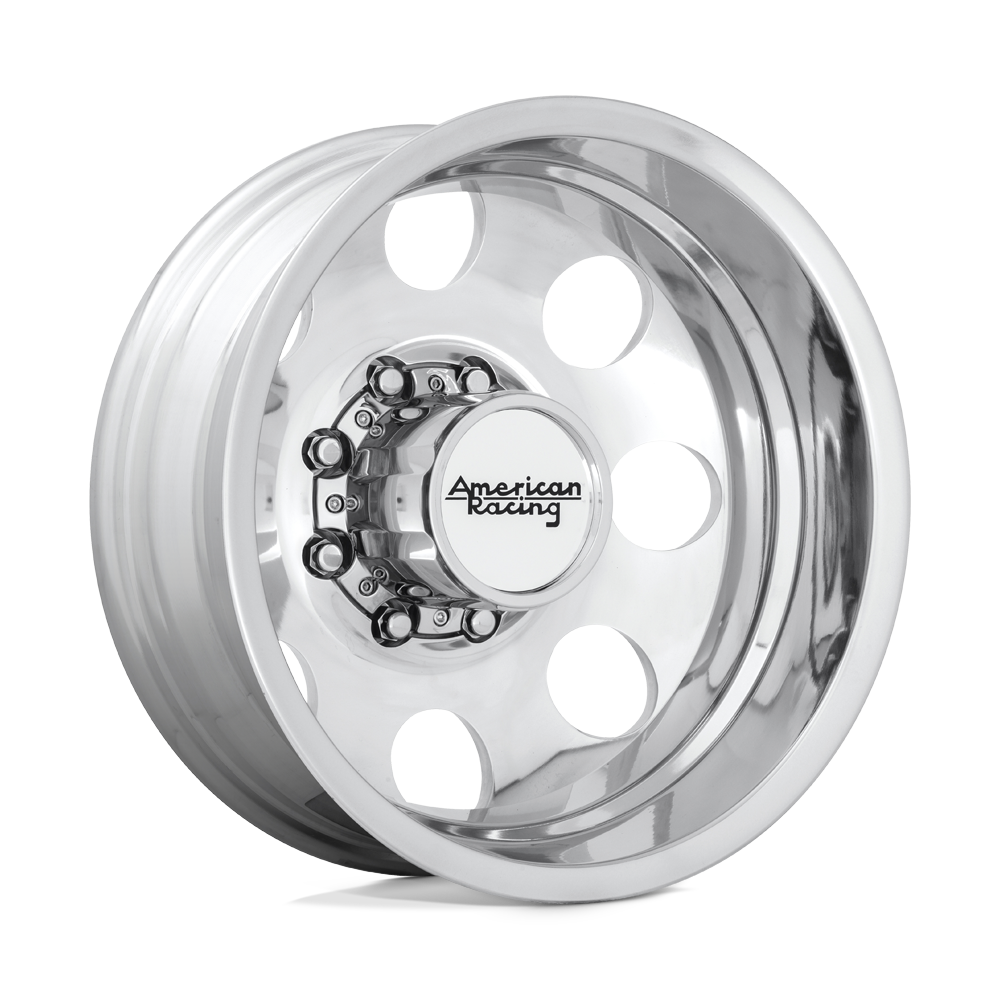 16X6 American Racing AR204 BAJA DUALLY 8X170 -134MM POLISHED - REAR