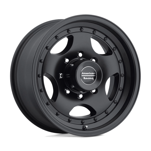 15X7 American Racing AR23 5X4.75 -6MM SATIN BLACK