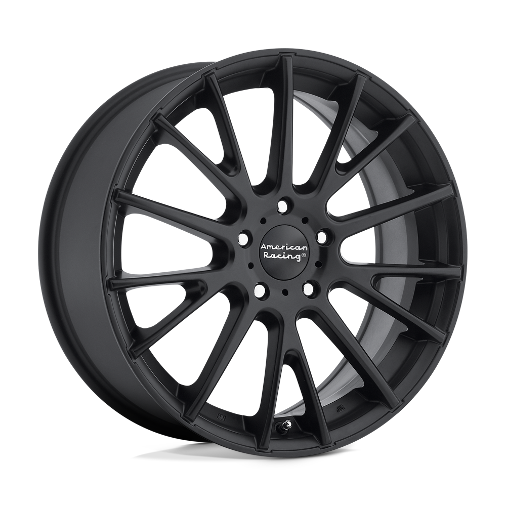 18X8 American Racing AR904 5X4.5 45MM SATIN BLACK