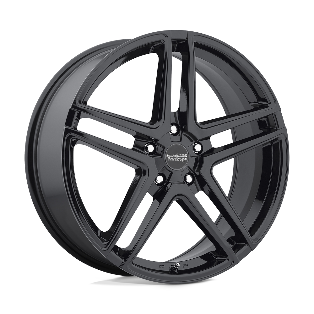 18X8 American Racing AR907 5X4.5 40MM GLOSS BLACK