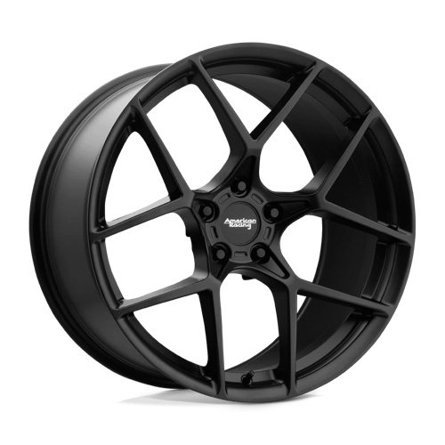 18X8.5 American Racing AR924 CROSSFIRE 5X4.75 50MM SATIN BLACK