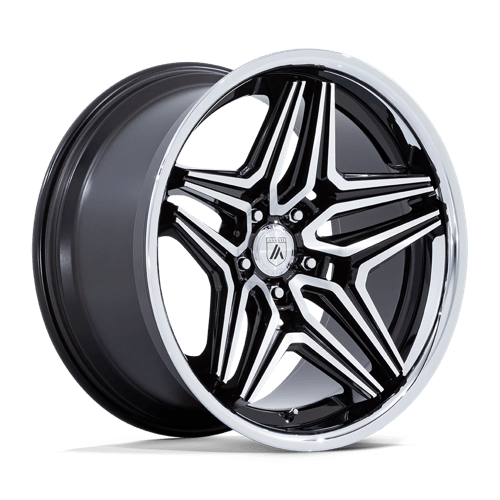 20X9 Asanti Black ABL-46 DUKE 5X115 15MM GLOSS BLACK MACHINED