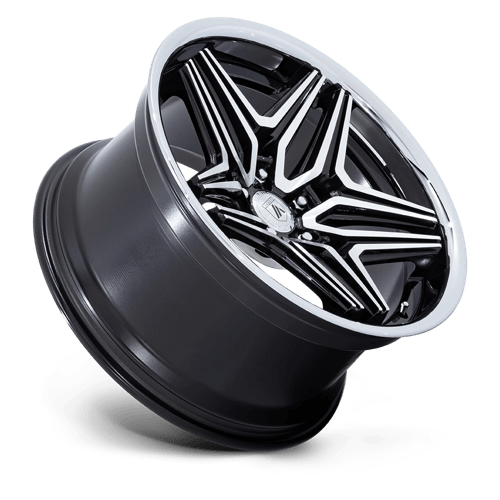 20X10.5 Asanti Black ABL-46 DUKE 5X120 18MM GLOSS BLACK MACHINED