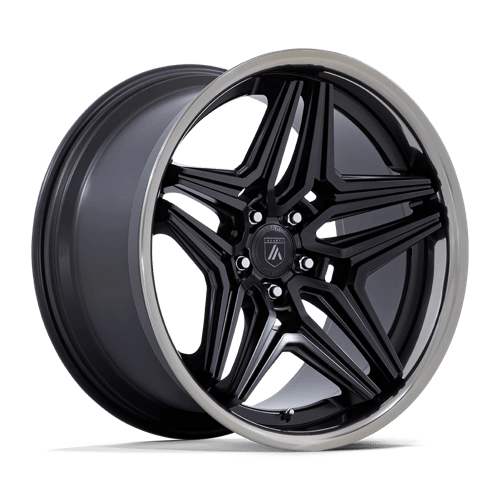 20X10.5 Asanti Black ABL-46 DUKE 5X120 18MM SATIN BLACK WITH DDT LIP