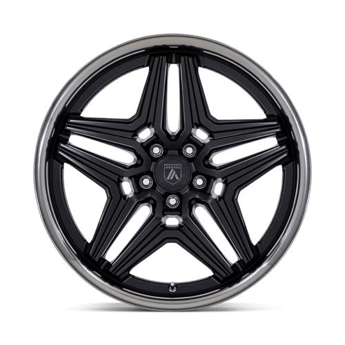 20X9 Asanti Black ABL-46 DUKE 5X120 15MM SATIN BLACK WITH DDT LIP