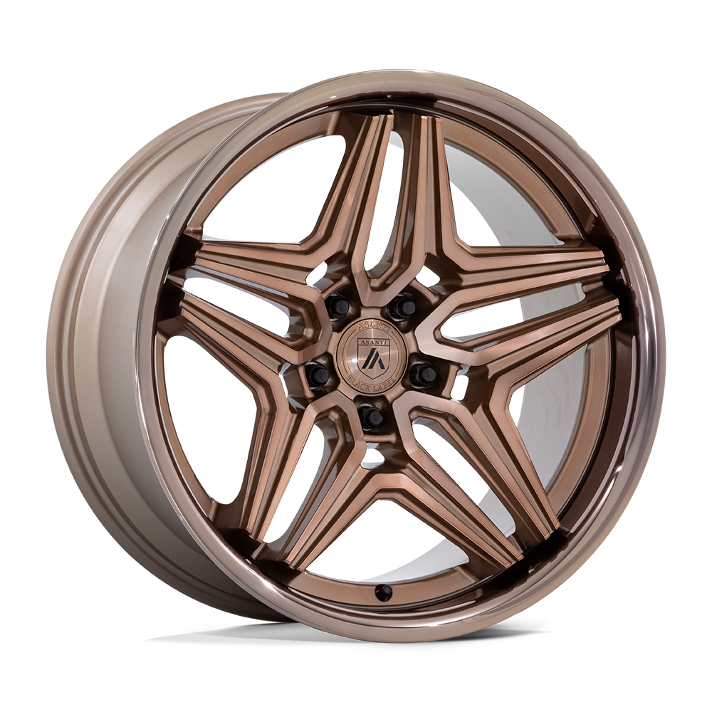 20X9 Asanti Black ABL-46 DUKE 5X120 15MM PLATINUM BRONZE