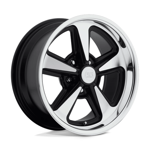 18X9 US Mag 1PC U109 BANDIT 5X4.5 8MM MATTE BLACK MACHINED