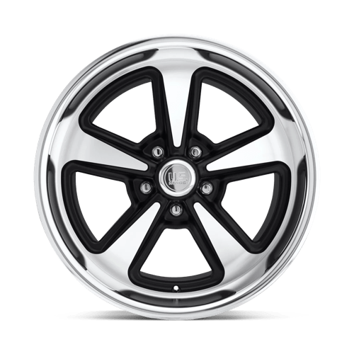 18X9 US Mag 1PC U109 BANDIT 5X4.5 8MM MATTE BLACK MACHINED