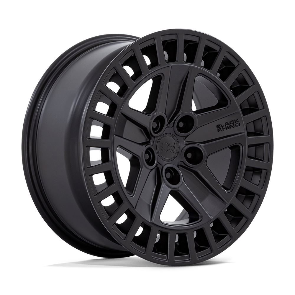 18X8.5 Black Rhino ALSTON 5X120 25MM MATTE BLACK