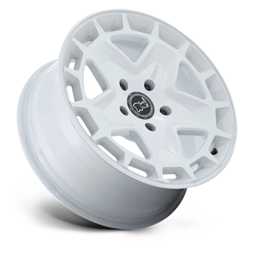 18X8 Black Rhino CORSICA 5X130 20MM GLOSS WHITE