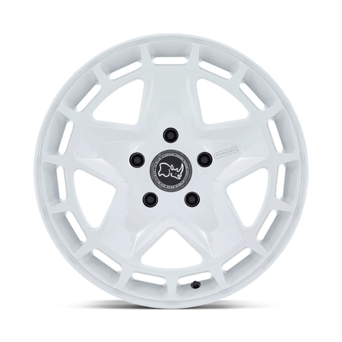 18X8 Black Rhino CORSICA 5X130 20MM GLOSS WHITE