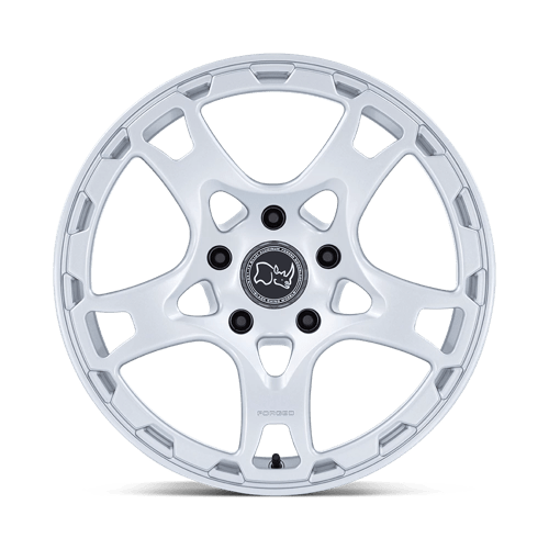 18X8 Black Rhino KLAUE 5X130 20MM MATTE SILVER