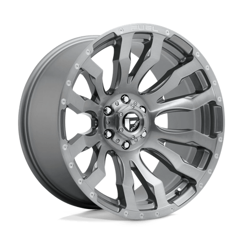 22X10 Fuel 1PC D693 BLITZ 6X135 -18MM PLATINUM