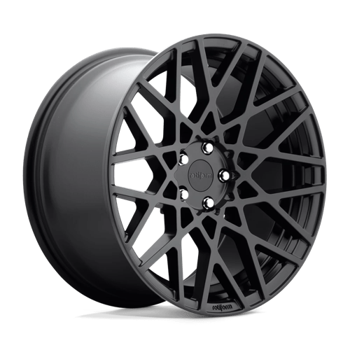 18X8.5 Rotiform 1PC R112 BLQ 5X112 35MM MATTE BLACK