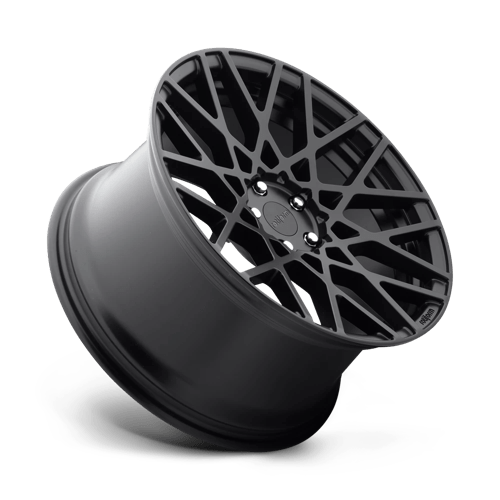 18X8.5 Rotiform R112 BLQ 5X112 45MM MATTE BLACK