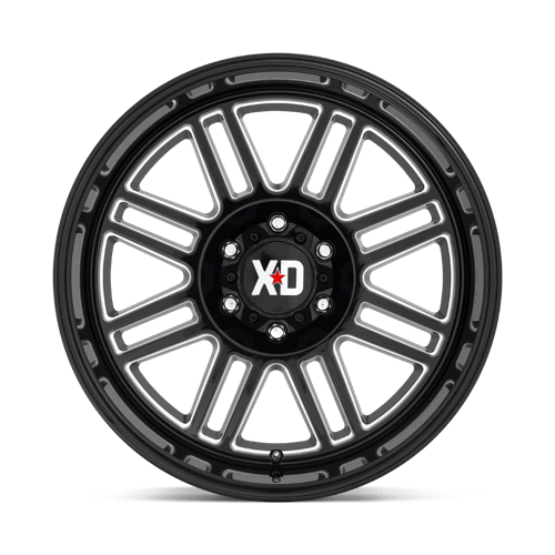 20X10 XD XD850 CAGE 5X5.0 -18MM GLOSS BLACK MILLED