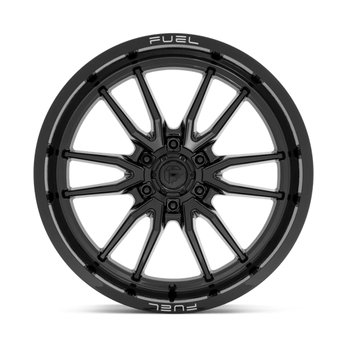 22X10 Fuel 1PC D760 CLASH 6X5.5 -18MM GLOSS BLACK