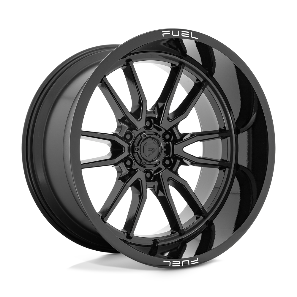 22X12 Fuel 1PC D760 CLASH 6X5.5 -44MM GLOSS BLACK