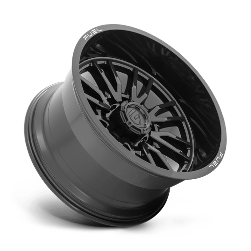 22X12 Fuel 1PC D760 CLASH 8X180 -44MM GLOSS BLACK