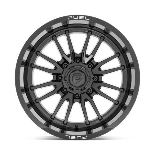 22X12 Fuel 1PC D760 CLASH 8X180 -44MM GLOSS BLACK