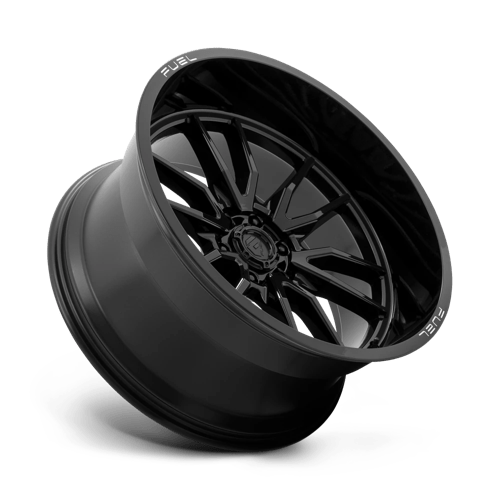 24X12 Fuel 1PC D760 CLASH 6X5.5 -44MM GLOSS BLACK