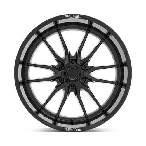 24X12 Fuel 1PC D760 CLASH 6X5.5 -44MM GLOSS BLACK