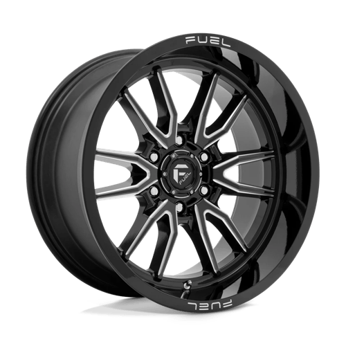 17X9 Fuel 1PC D761 CLASH 6X135 1MM GLOSS BLACK MILLED