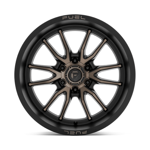 17X9 Fuel 1PC D762 CLASH 6X135 -12MM MATTE BLACK DOUBLE DARK TINT