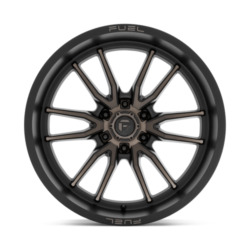 22X10 Fuel 1PC D762 CLASH 6X5.5 -18MM MATTE BLACK DOUBLE DARK TINT