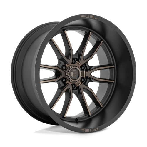 22X12 Fuel 1PC D762 CLASH 6X5.5 -44MM MATTE BLACK DOUBLE DARK TINT