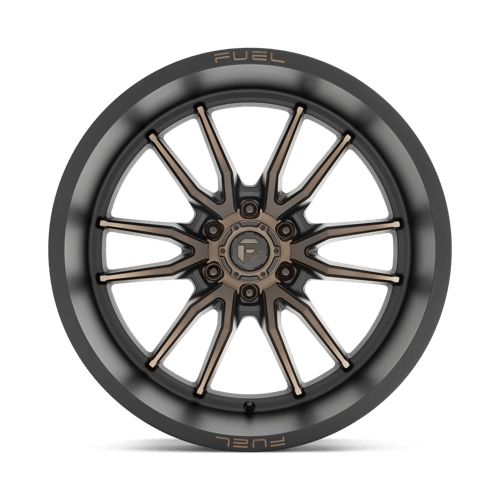 22X12 Fuel 1PC D762 CLASH 6X5.5 -44MM MATTE BLACK DOUBLE DARK TINT