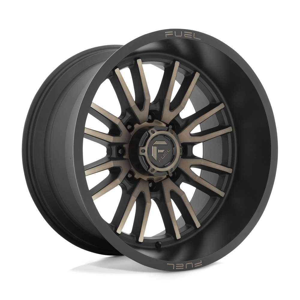 22X12 Fuel 1PC D762 CLASH 8X170 -44MM MATTE BLACK DOUBLE DARK TINT