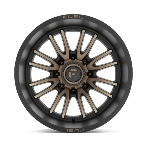 22X12 Fuel 1PC D762 CLASH 8X6.5 -44MM MATTE BLACK DOUBLE DARK TINT