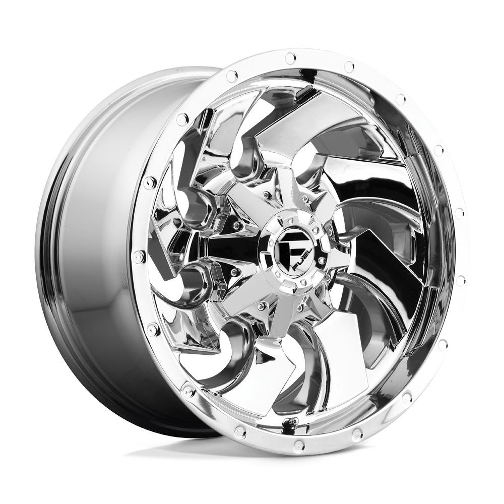 22X12 Fuel 1PC D573 CLEAVER 6X135/5.5 -44MM CHROME PLATED